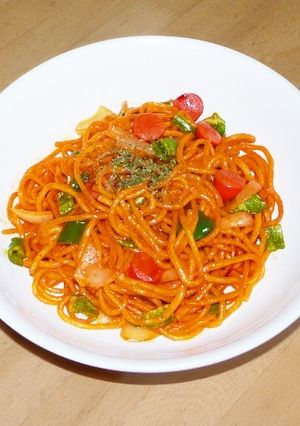 ソフト麺でも、絶品ナポリタン！-レシピのメイン写真