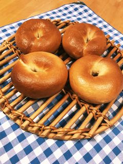 簡単ベーグル!ツルツルピカピカ!-レシピのメイン写真