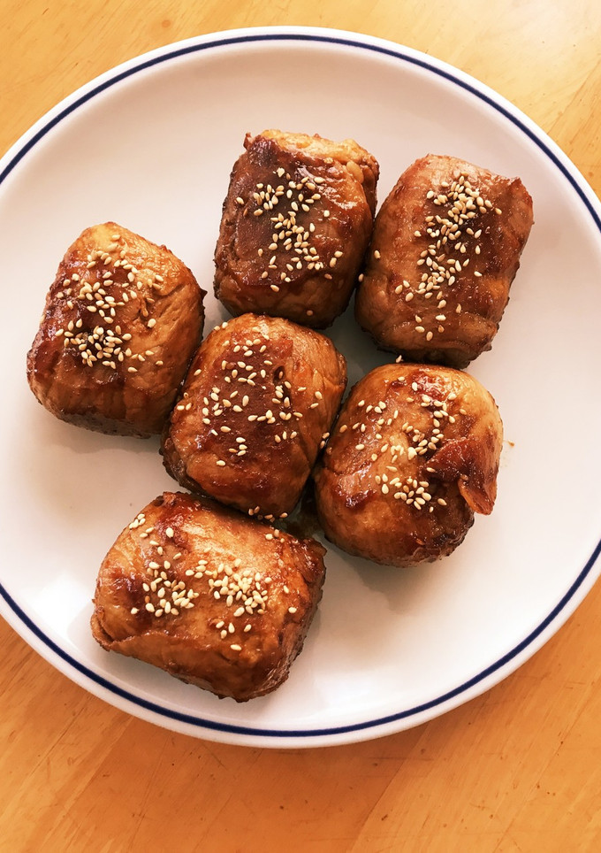 焼肉のタレで肉巻きおにぎり！簡単美味しい-レシピのメイン写真