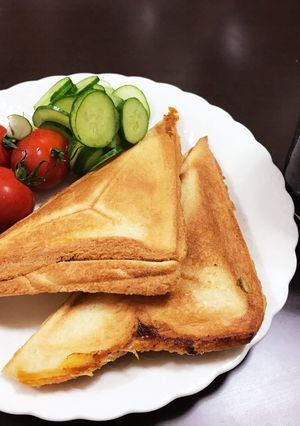 10分✩ズボラ✩簡単ホットサンド-レシピのメイン写真