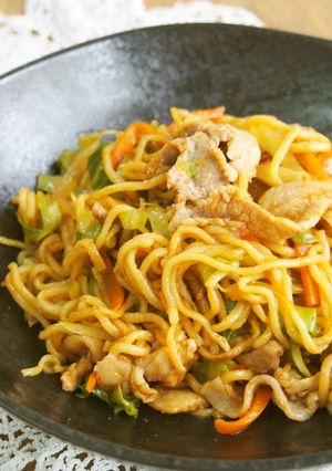 手作りソースで♪やみつき焼きそば！-レシピのメイン写真
