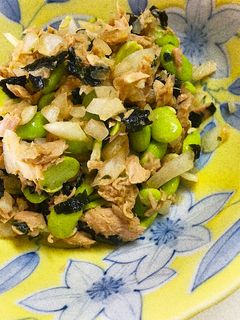 枝豆とツナのわさび醤油和え-レシピのメイン写真