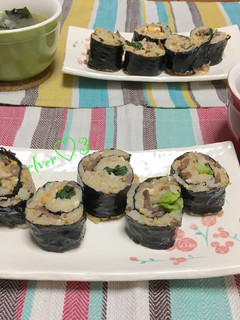 コストコ☆プルコギ炒飯の海苔巻き-レシピのメイン写真