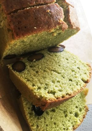 黒豆栗入り抹茶ケーキ-レシピのメイン写真