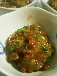 海苔の佃煮でオクラ納豆-レシピのメイン写真