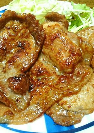 豚ロース肉の甘酒味噌焼き-レシピのメイン写真