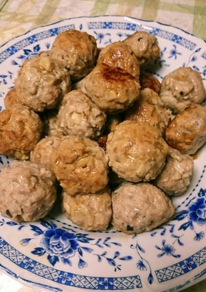 フライパンで蒸し焼き！美味しい皮なし焼売-レシピのメイン写真