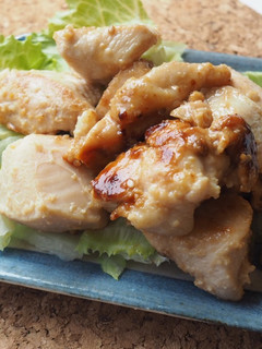 鶏むねごま肉味噌漬け焼肉-レシピのメイン写真