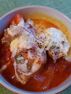 アスパラチキンロールのトマト煮込み♪-レシピのメイン写真