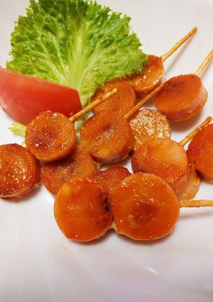 お弁当に♪魚肉ソーセージのオーロラ炒め♥-レシピのメイン写真