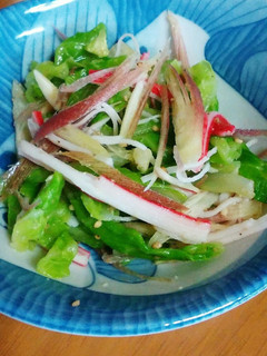 春キャベツとカニカマ、みょうがのナムル風-レシピのメイン写真