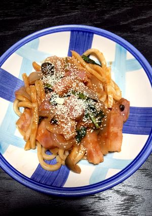 うどんナポリタン-レシピのメイン写真