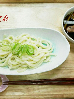 鶏肉美味し❗鶏南蛮うどん-レシピのメイン写真