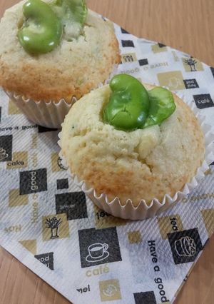 そら豆のマフィン-レシピのメイン写真