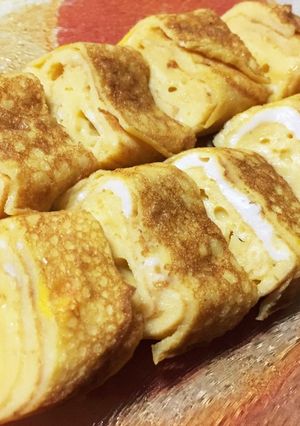 ご飯に合うほんのり甘めの卵焼き-レシピのメイン写真
