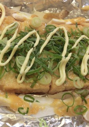 厚揚げとエリンギのみそマヨ焼き-レシピのメイン写真
