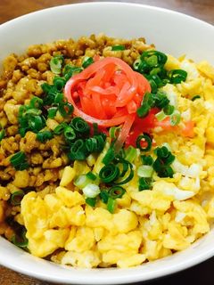 豆腐でヘルシー!そぼろ丼-レシピのメイン写真