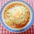 キャベツとかにマヨ卵の冷やしラーメン