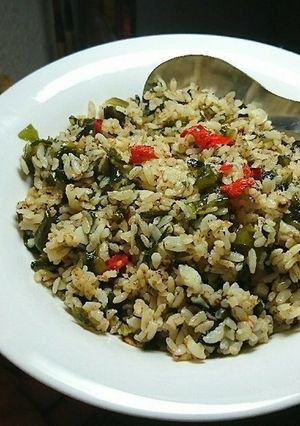 味噌ワカメ炒飯-レシピのメイン写真