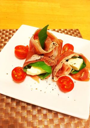 生ハムカプレーゼ-レシピのメイン写真