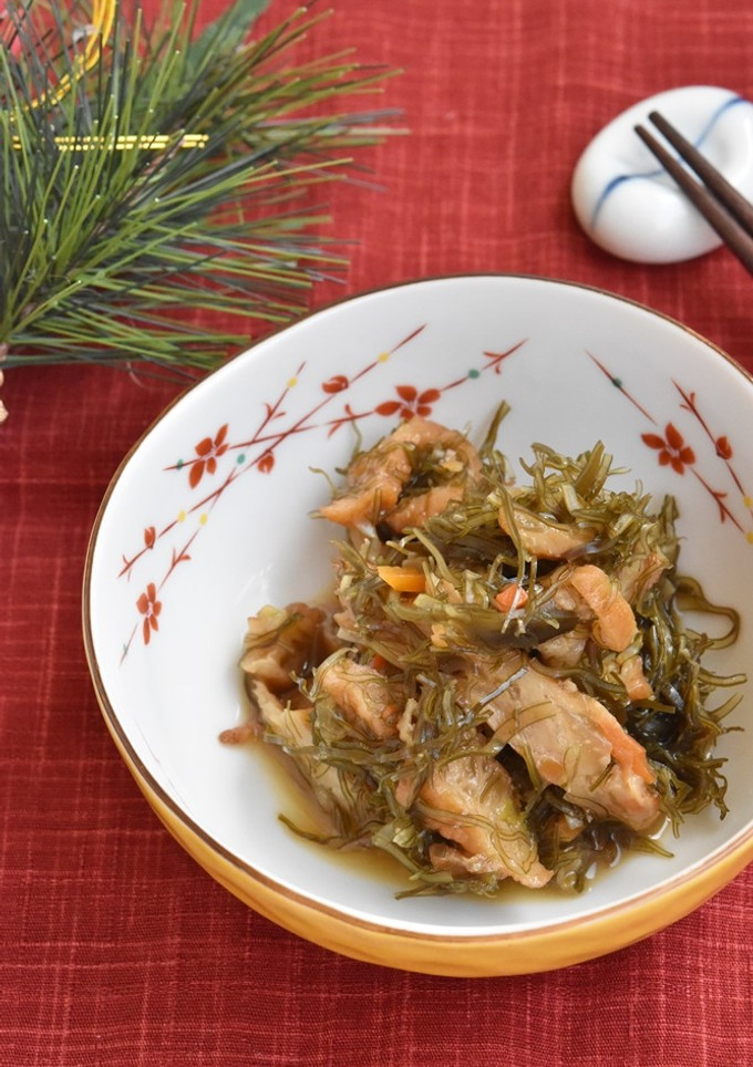 がごめ昆布きざみとさつま揚げの煮物-レシピのメイン写真