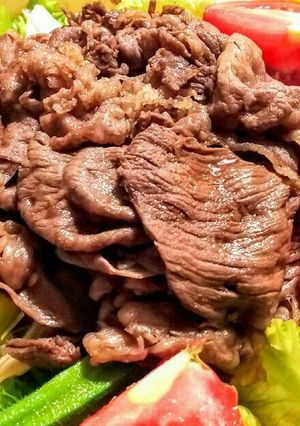 さっぱりウマウマ♥牛肉サラダ-レシピのメイン写真