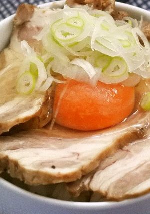 焼豚TKG(卵かけご飯)-レシピのメイン写真
