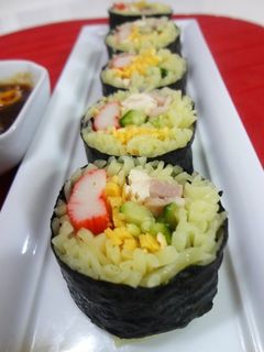冷やし中華巻き寿司風-レシピのメイン写真