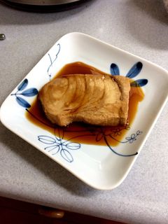 かじきまぐろの煮付け-レシピのメイン写真