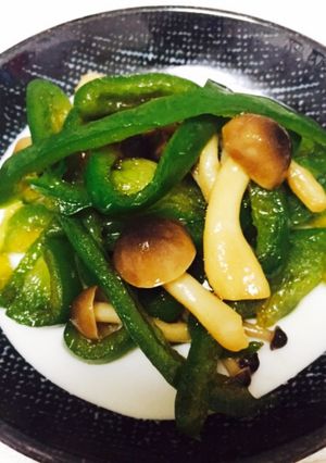 ピーマンの胡麻油和え-レシピのメイン写真