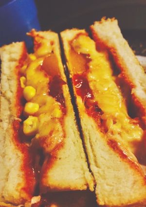 〜とろける〜チーズのピザサンド-レシピのメイン写真