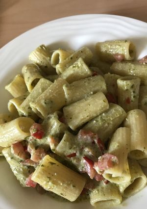 シチリアバジルとリコッタのペーストパスタ-レシピのメイン写真