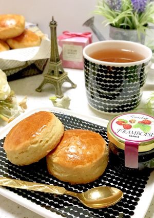 いつもと工程変更して♡サクフワスコーン-レシピのメイン写真
