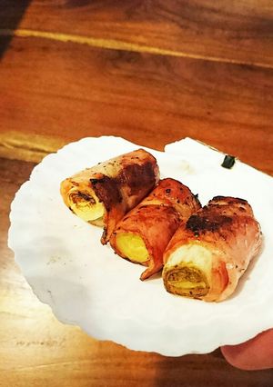 白ネギのベーコン巻き-レシピのメイン写真