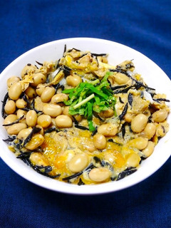 簡単!ヘルシー☆大豆ひじき丼-レシピのメイン写真