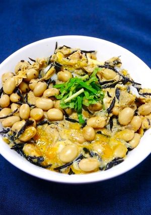 簡単！ヘルシー☆大豆ひじき丼-レシピのメイン写真