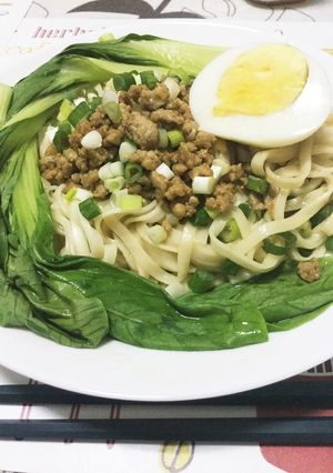 おうちにあるもので☆汁なし担々麺-レシピのメイン写真