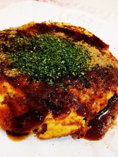 ダイエットにも!グルテンフリーお好み焼き-レシピのメイン写真
