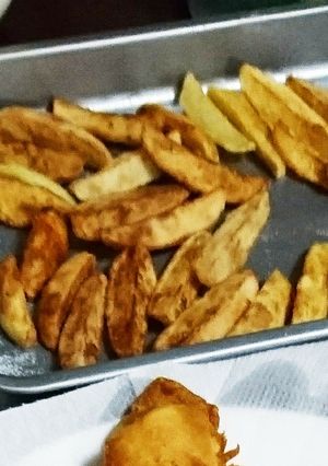 昆布茶でフライドポテト-レシピのメイン写真