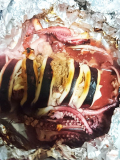 イカ丸ごと簡単ホイル焼き-レシピのメイン写真