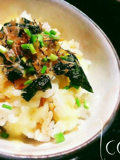簡単♪朝ごはん☆海苔チーズおかかご飯-レシピのメイン写真