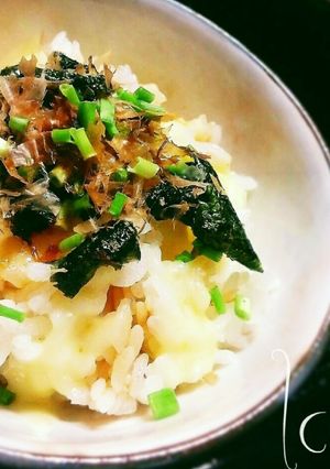 簡単♪朝ごはん☆海苔チーズおかかご飯-レシピのメイン写真