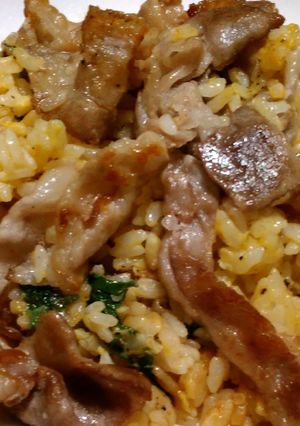 ハマる味！豚肉と大葉のパラパラ炒飯☆-レシピのメイン写真