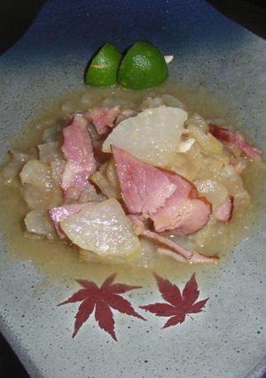 とろける～фベーコン大根の醤油バター∇-レシピのメイン写真