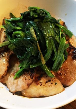 チャッと簡単♪食欲進む炙り豚バラ丼☆！-レシピのメイン写真