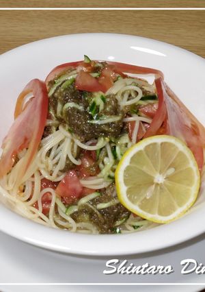羅臼とろろ昆布を使った☆冷たいパスタ☆-レシピのメイン写真