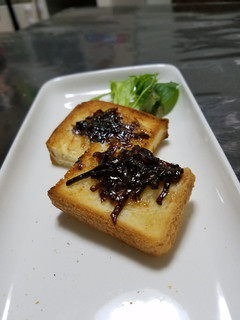 昆布の佃煮簡単トースト二種-レシピのメイン写真