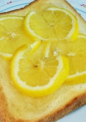 ☆目覚めスッキリ☆はちみつレモントースト-レシピのメイン写真
