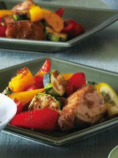 チキンと夏野菜の香り焼き-レシピのメイン写真