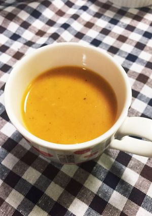 カボチャとトマトのポタージュ-レシピのメイン写真